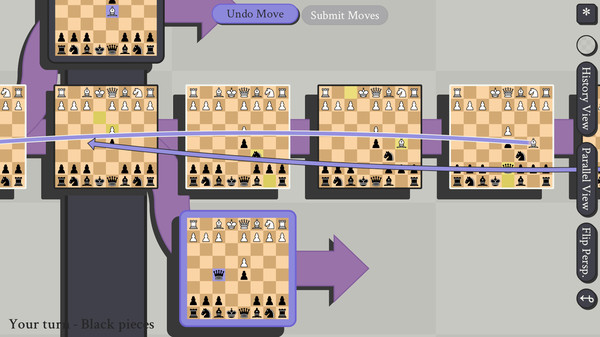 Скриншот из 5D Chess With Multiverse Time Travel Скриншот из 5D Chess With Multiverse Time Travel