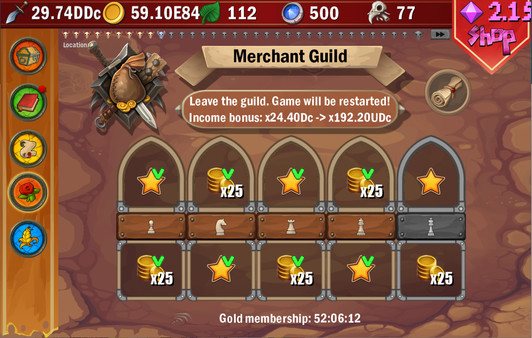 DPS IDLE game for Linux 1