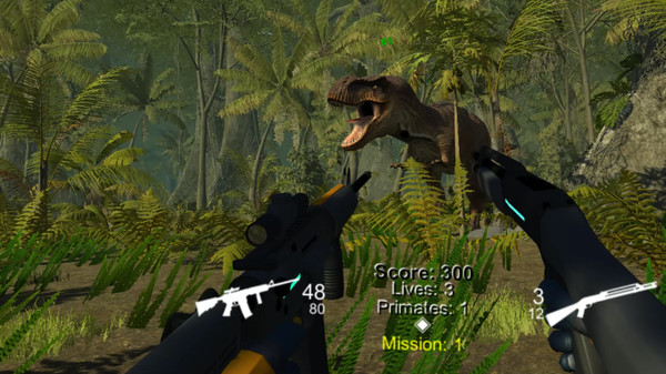 Dinosaur Hunting Patrol 3D Jurassic VR game for Linux 1