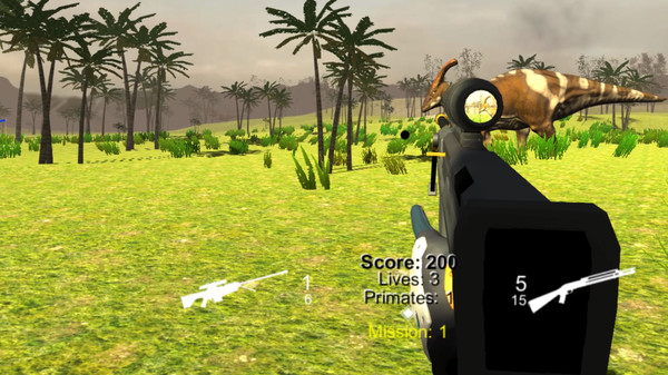 Скриншот из Dinosaur Hunting Patrol 3D Jurassic VR
