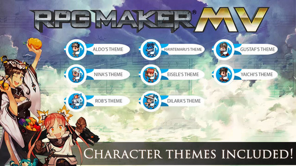 【图】RPG Maker MZ – MV Cover Art Characters Pack(截图3)