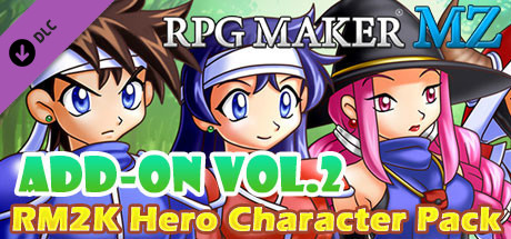 RPG Maker MZ - Add-on Vol.2: RM2K Hero Character Pack cover art