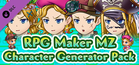 RPG Maker MZ - Character Generator Pack cover art