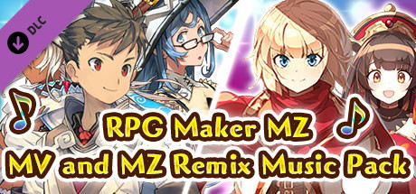 RPG Maker MZ - MV and MZ Remix Music Pack cover art