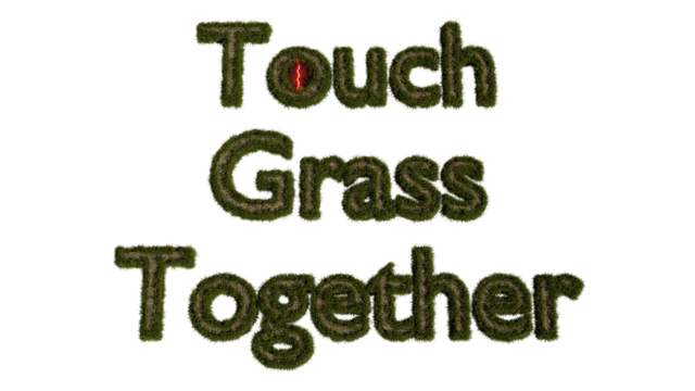 Touch Grass Together Logo