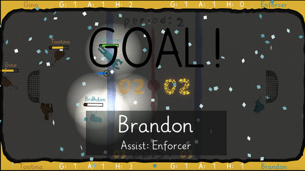 Canvas Hockey game for windows Pc 1