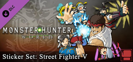 Monster Hunter: World - Sticker Set: Street Fighter V