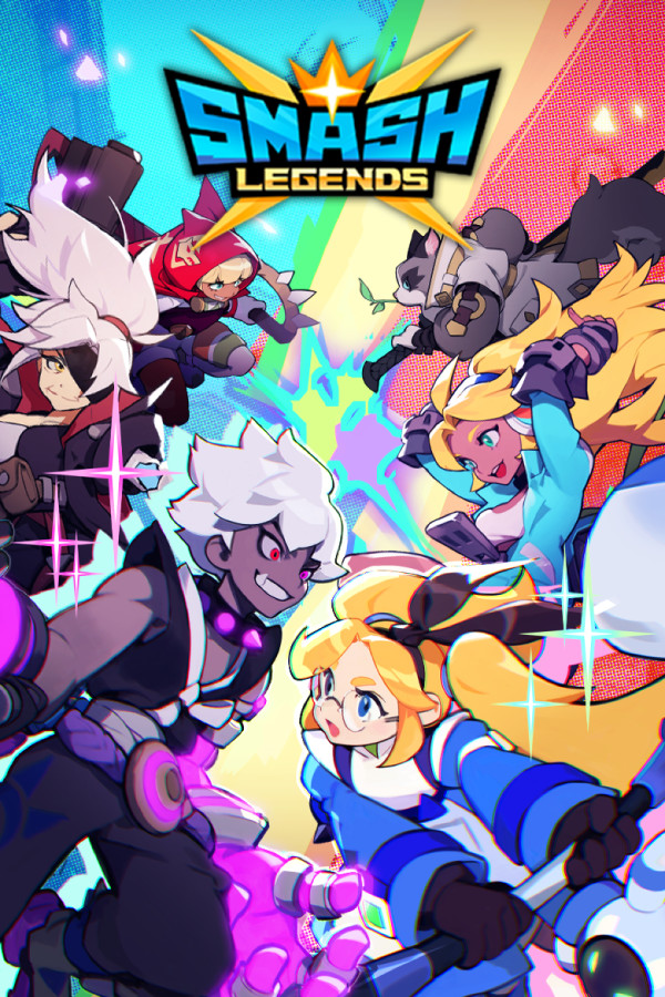 Steam portrait for SMASH LEGENDS.
