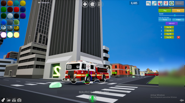 Brick Building game for Linux 1