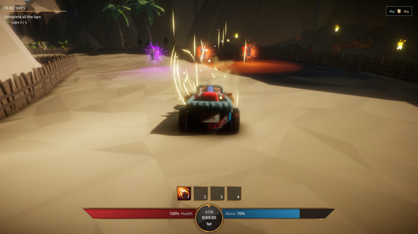 Скриншот из Spell Karts