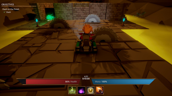 Скриншот из Spell Karts