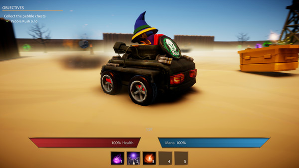 Скриншот из Spell Karts