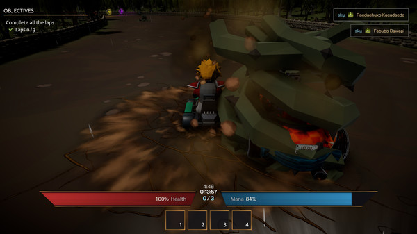 Скриншот из Spell Karts