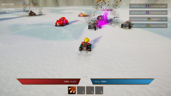 Скриншот из Spell Karts