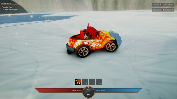 Скриншот из Spell Karts