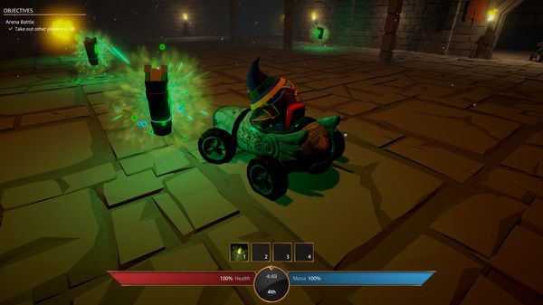 Скриншот из Spell Karts