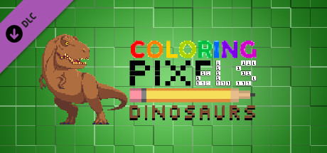 Coloring Pixels – Dinosaurs Pack