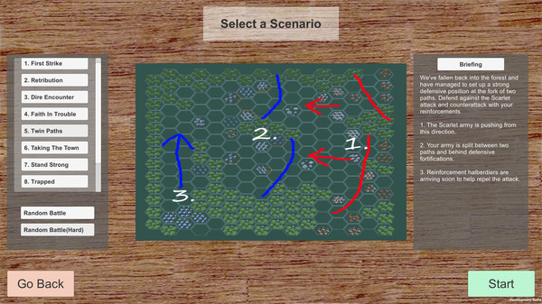 Скриншот из Mini Army Tactics Medieval