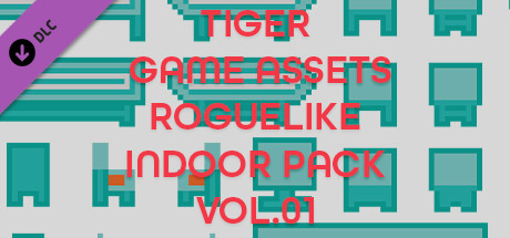 TIGER GAME ASSETS ROGUELIKE INDOOR PACK VOL.01 cover art