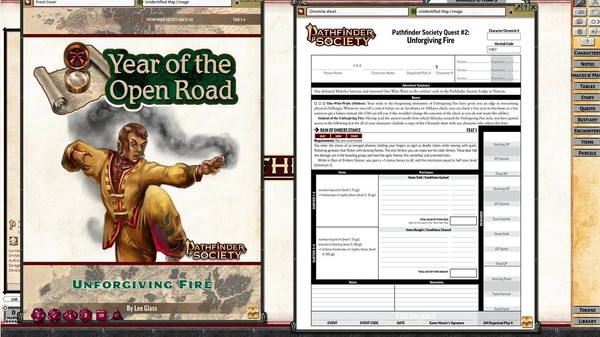 Скриншот из Fantasy Grounds - Pathfinder 2 RPG - Pathfinder Society Quest #2: Unforgiving Fire