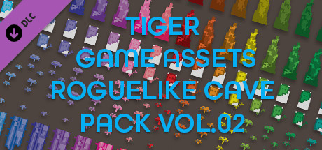 TIGER GAME ASSETS ROGUELIKE CAVE PACK VOL.02 cover art