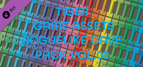 TIGER GAME ASSETS ROGUELIKE CAVE PACK VOL.03 cover art