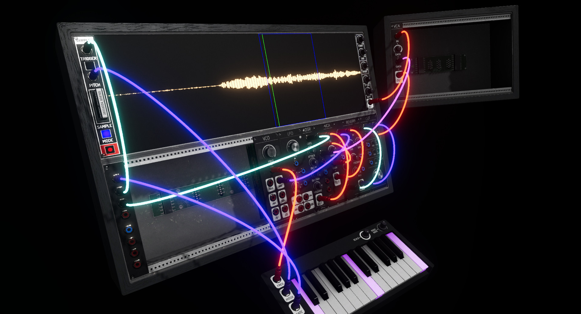 Oculus Quest 游戏《虚拟合成器》SYNTHSPACE VR Oculus Quest 游戏《虚拟合成器》SYNTHSPACE VR