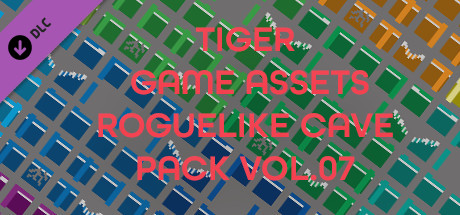 TIGER GAME ASSETS ROGUELIKE CAVE PACK VOL.07 cover art