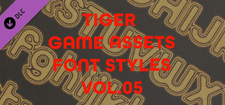 TIGER GAME ASSETS FONT STYLES VOL.05 cover art