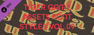 TIGER GAME ASSETS FONT STYLES VOL.09