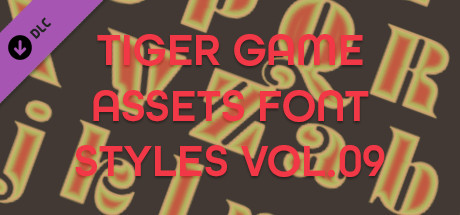 TIGER GAME ASSETS FONT STYLES VOL.09 cover art