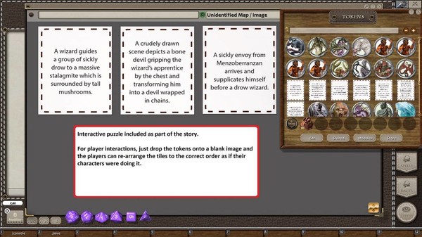 Скриншот из Fantasy Grounds - D&D Adventurer's League 09-07 The Diabolical Dive