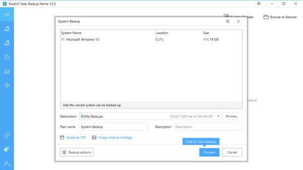 EaseUS Todo Backup Home game for windows Pc 1