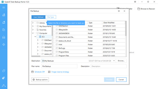 EaseUS Todo Backup Home game for Linux 1