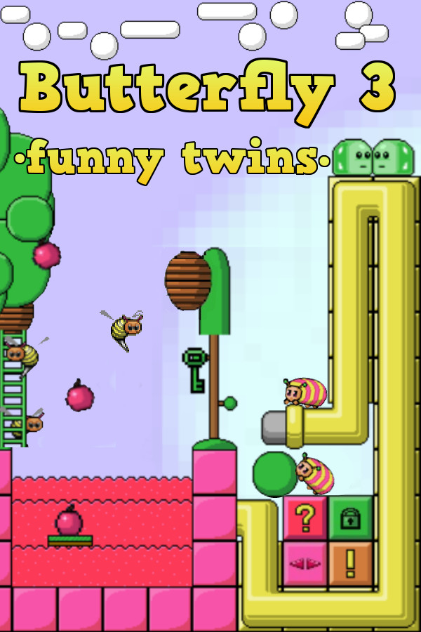 Butterfly 3. Funny Twins. for steam
