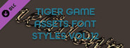 TIGER GAME ASSETS FONT STYLES VOL.12