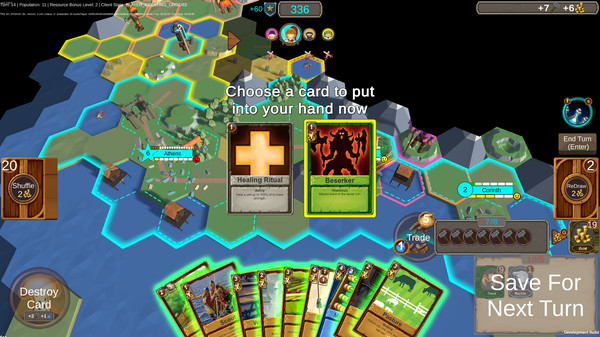 Screenshot of Hexarchy