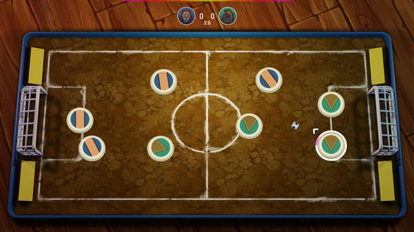 Button Soccer League game for Linux 1
