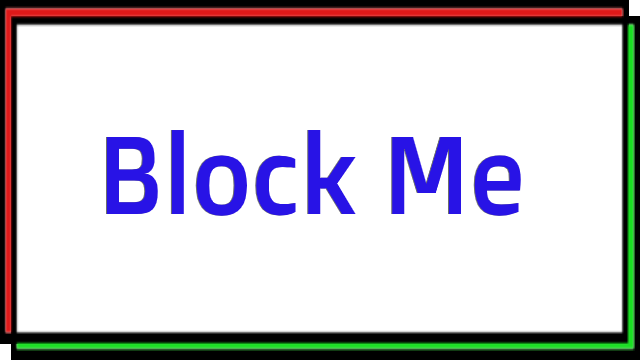 Block Me. Logo