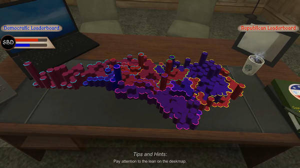 Скриншот из Gerrymander Madness: The Anti-Democracy VR Game