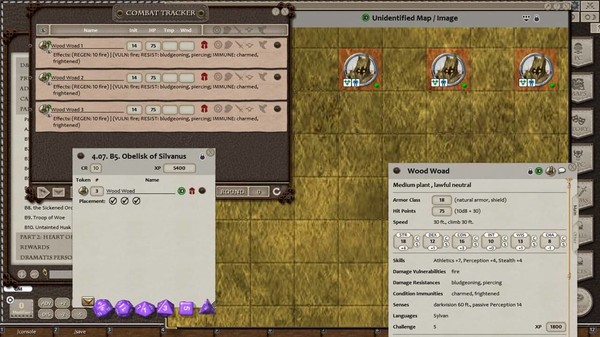 Скриншот из Fantasy Grounds - D&D Adventurers League 09-08 In the Garden of Evil