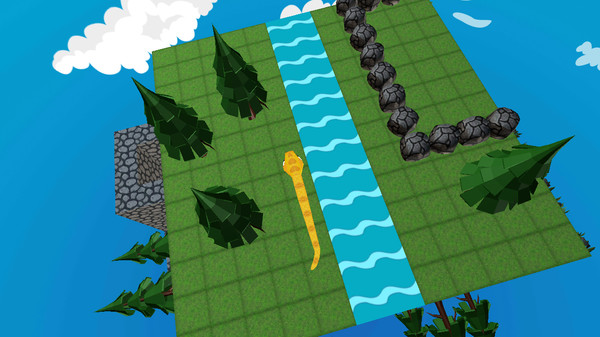 Скриншот из Snake In The Cube