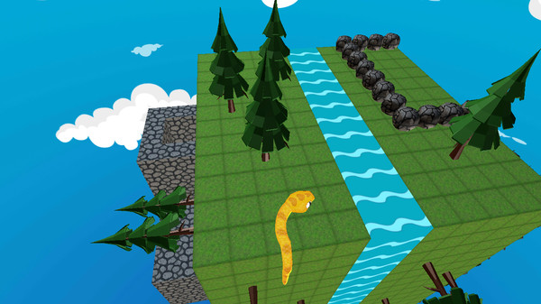 Скриншот из Snake In The Cube