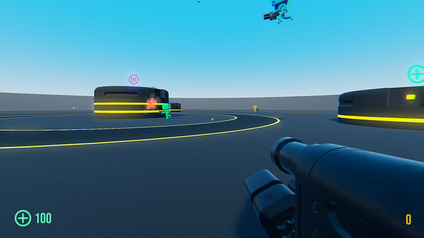 Скриншот из Rocket Bots