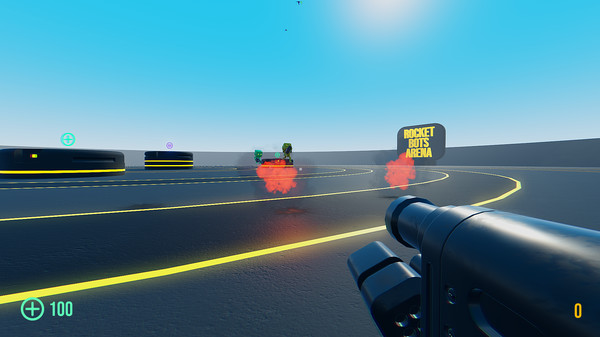 Скриншот из Rocket Bots