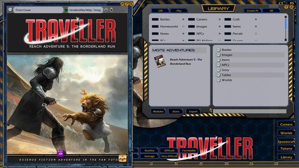 Скриншот из Fantasy Grounds - Reach Adventure 5: The Borderland Run