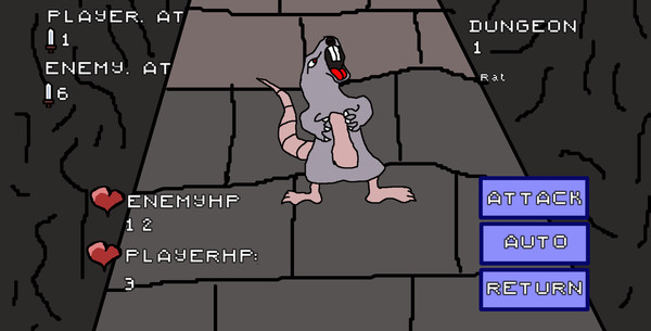 Knights and Dungeons game for Linux 1