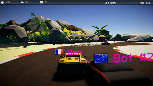 Turbo Machines Mini Racing game for Linux 1