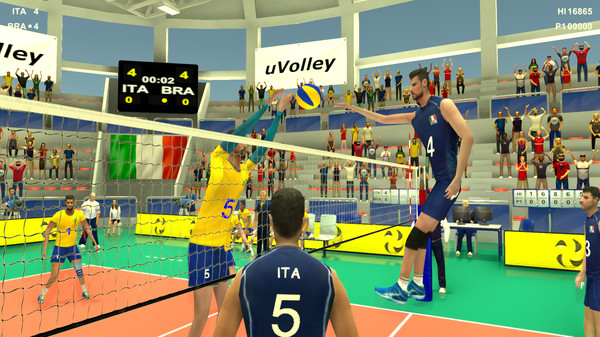 Скриншот из uVolley