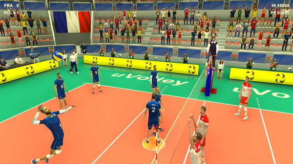 Скриншот из uVolley